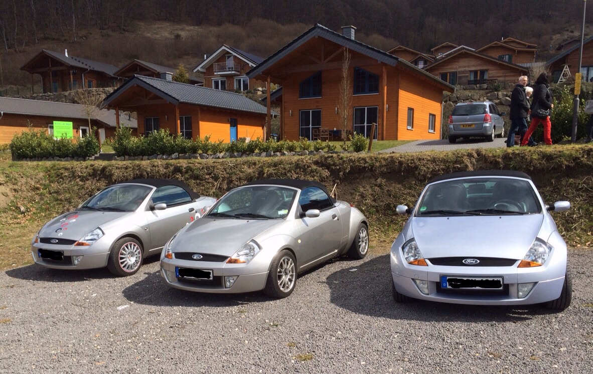 Treffen der StreetKa Feunde Nürburgring